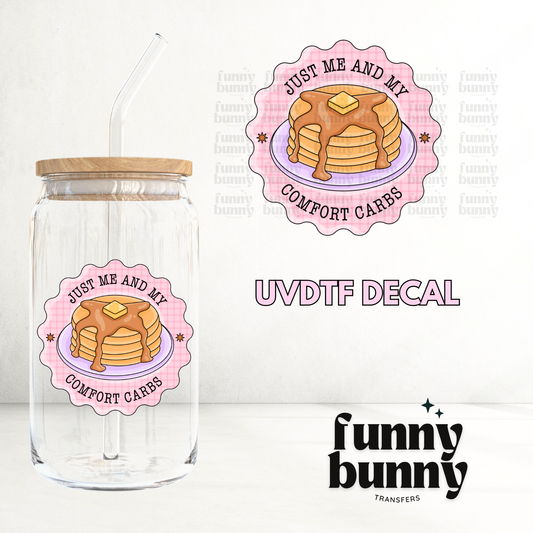 Comfort Carbs - UVDTF Decal