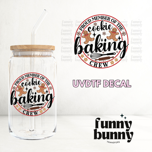 Cookie Baking Crew - UVDTF Decal