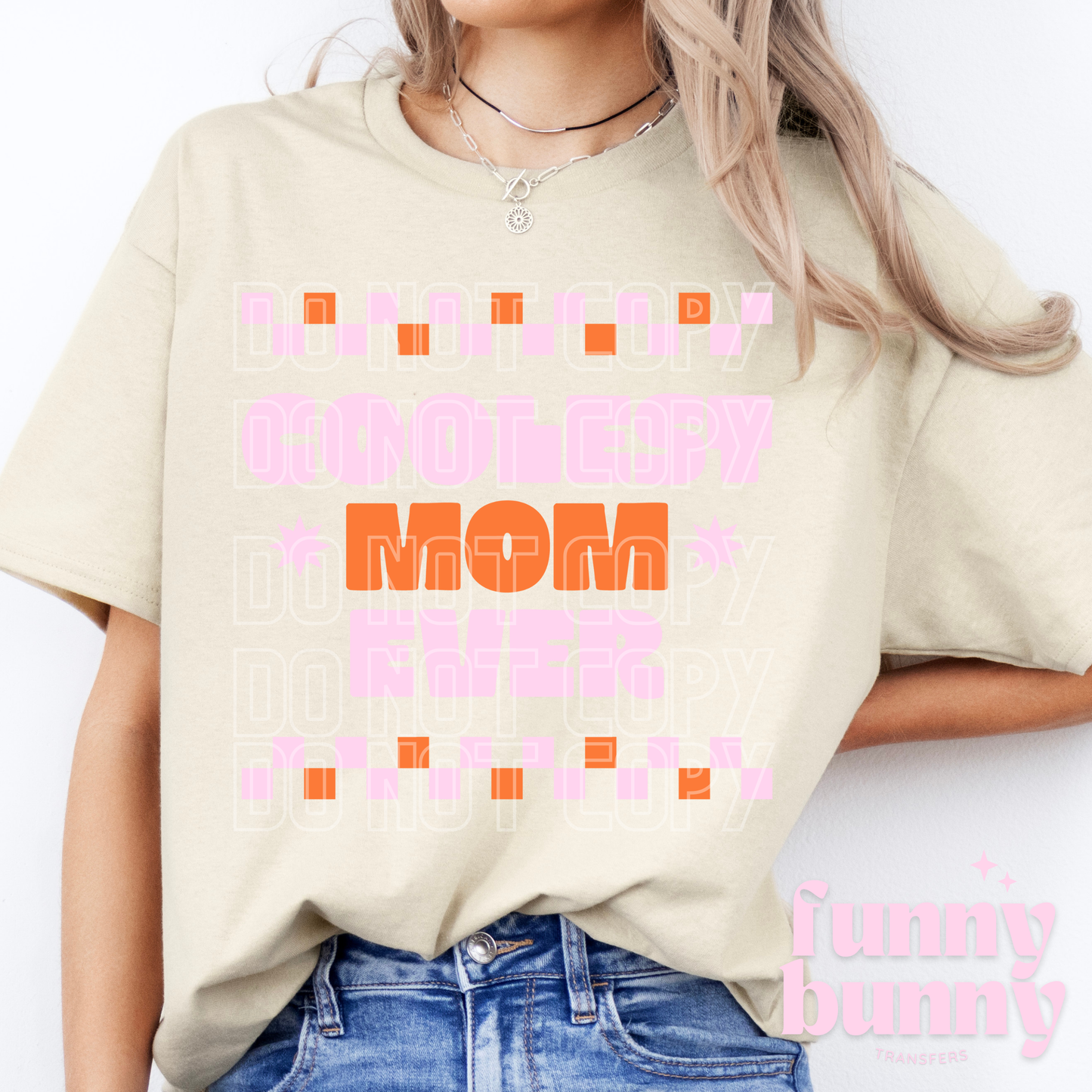 Coolest Mom Ever Checkered - DTF Transfer