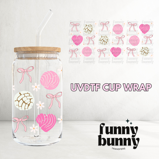 Coquette Conchas Exclusive -  16oz UVDTF Cup Wrap