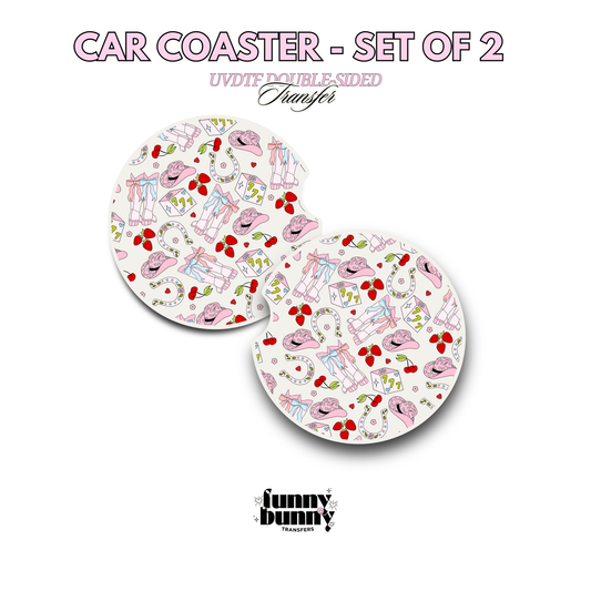 Coquette Cowgirl - UVDTF Coaster