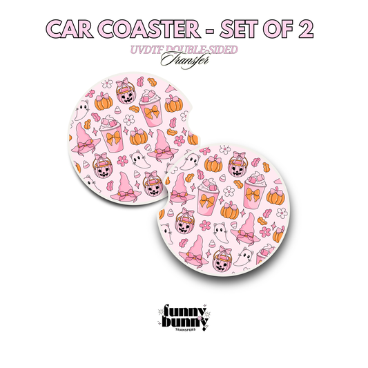 Coquette Halloween - UVDTF Coaster