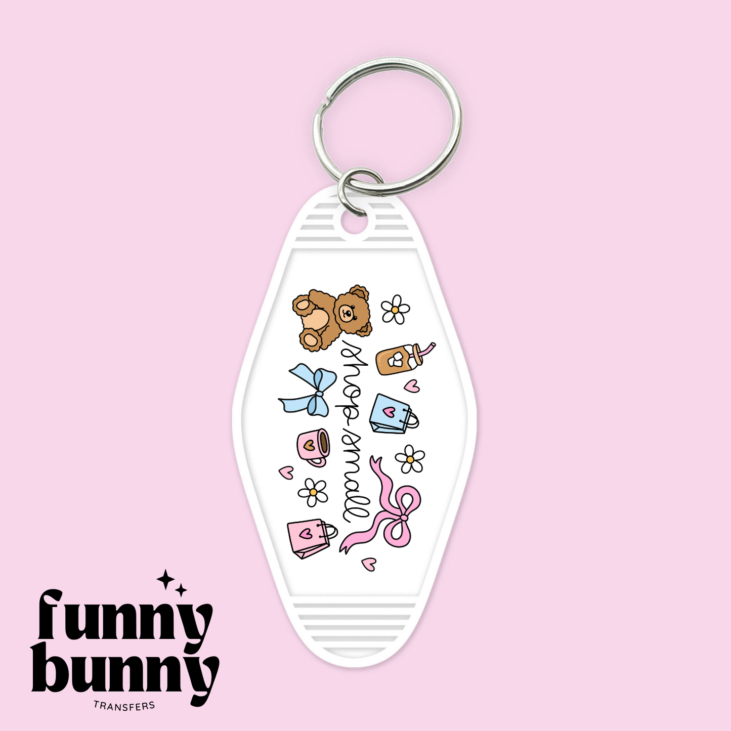 Coquette Shop Small - Motel Keychain