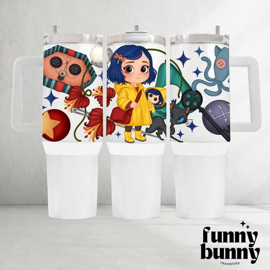 Cora Babydoll - 40oz UVDTF Tumbler Wrap