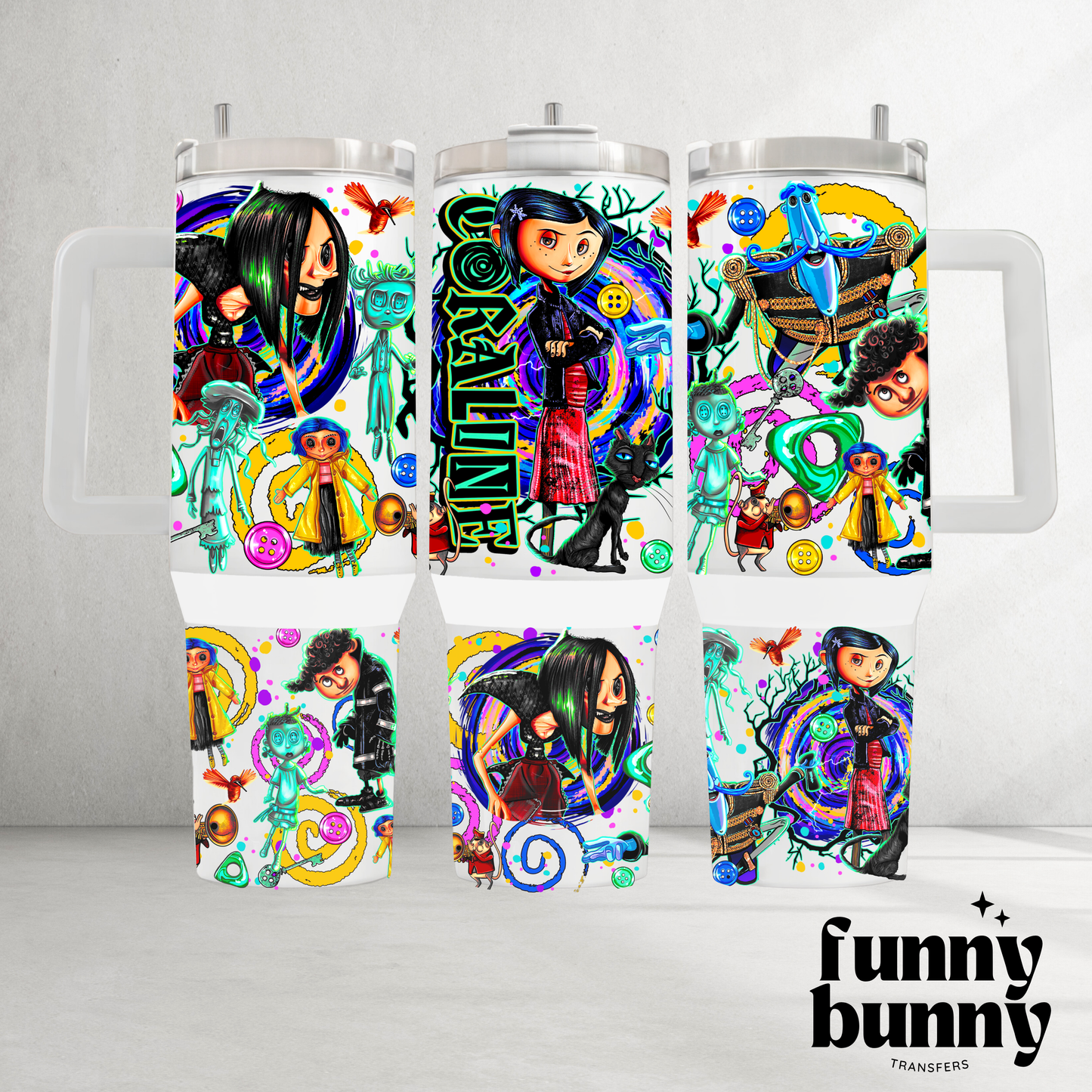 Cora Rag Doll 2.0 - 40oz UVDTF Tumbler Wrap