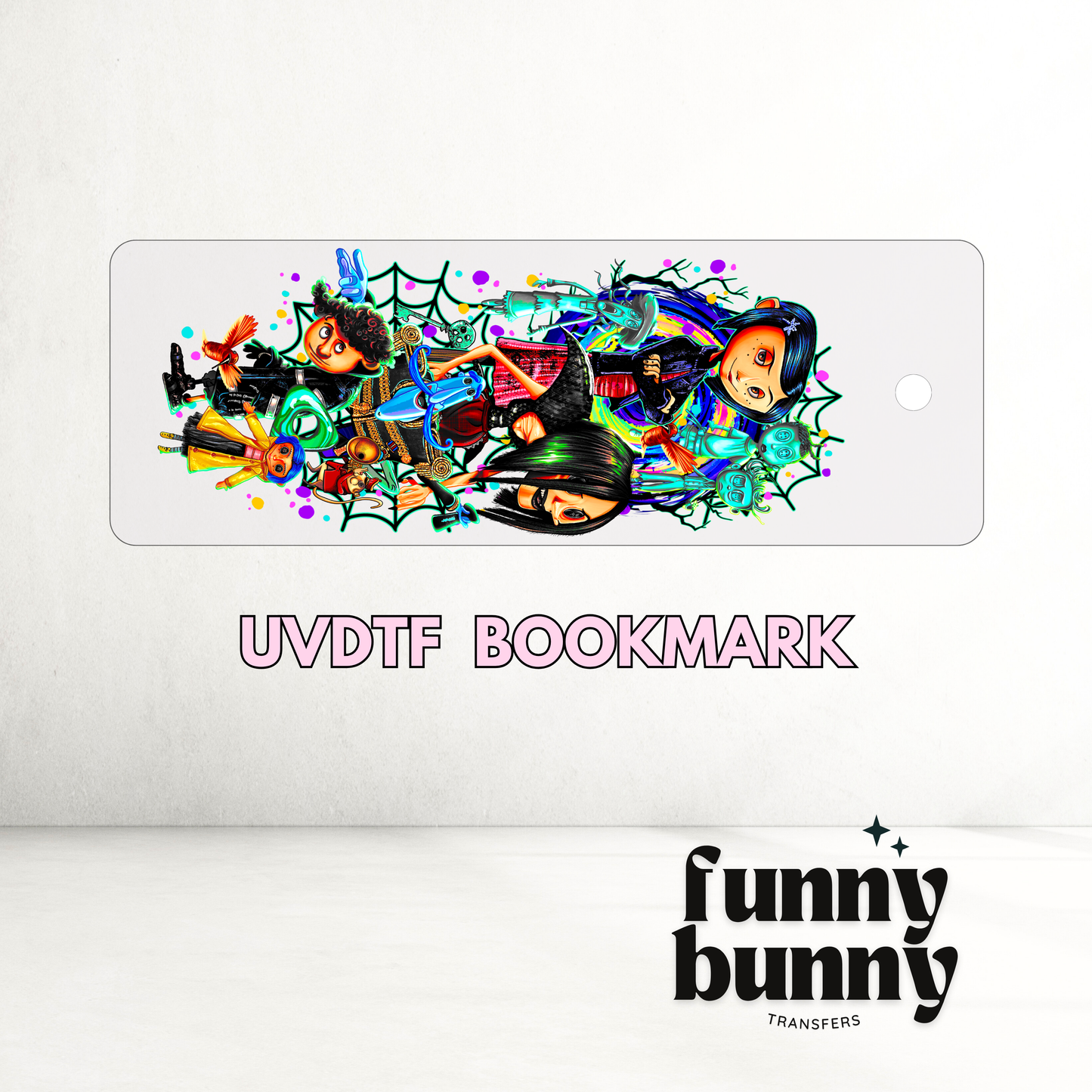 Cora Rag Doll 2.0 - UVDTF Bookmark Decal