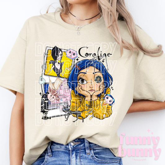 Cora Rag Doll Cutie - DTF Transfer