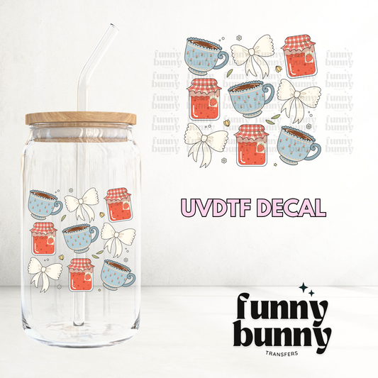 Cottage Girl Tea - UVDTF Decal