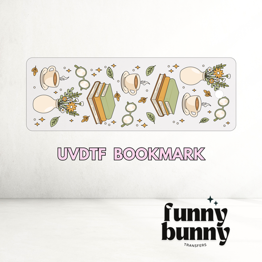 Cottage Reads 2.0 - UVDTF Bookmark Decal