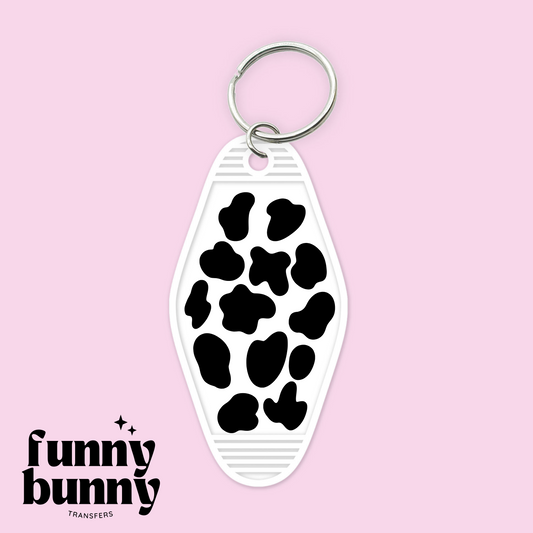 Cow Print - Motel Keychain (EXCLUSIVE)