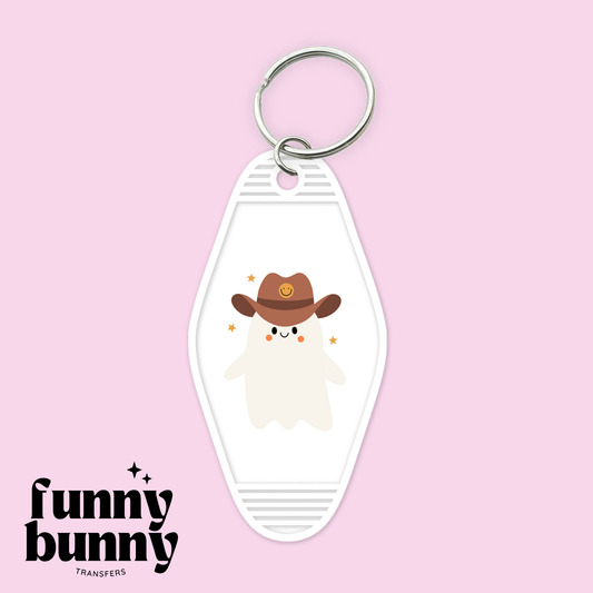 Cowboy Ghostie - Motel Keychain