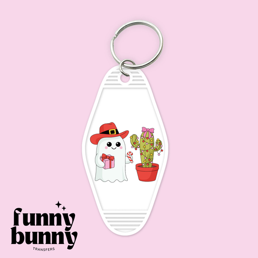 Cowboy Ghostie - Motel Keychain