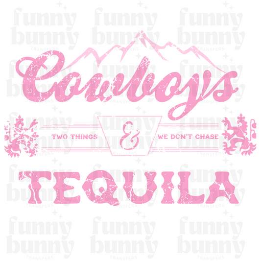 Cowboys & Tequila - Sublimation Transfer