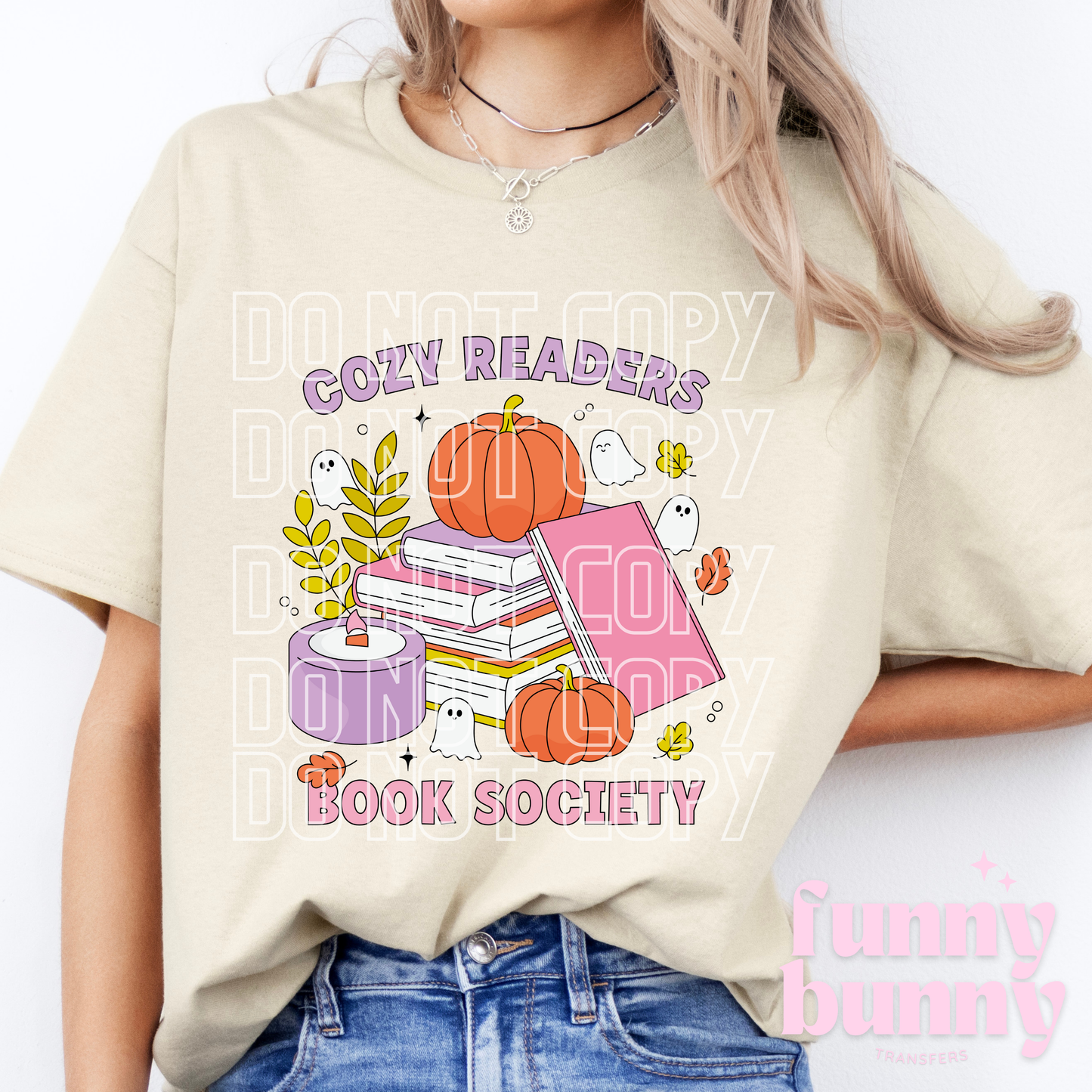 Cozy Book Society - DTF Transfer