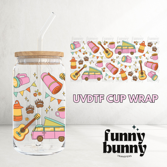 Cozy Camp - 16oz UVDTF Cup Wrap