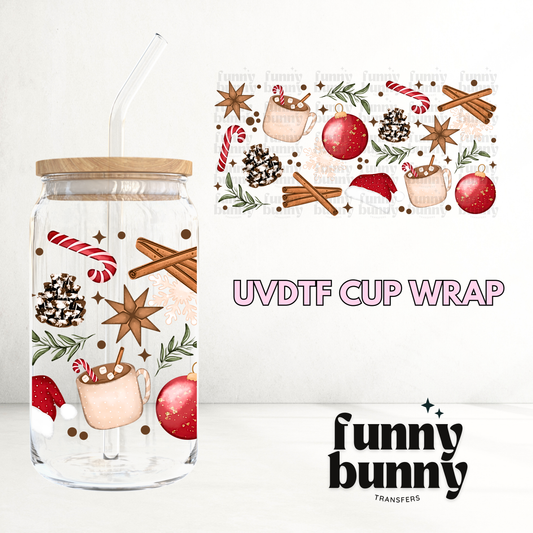 Cozy Christmas Things - 16oz UVDTF Cup Wrap