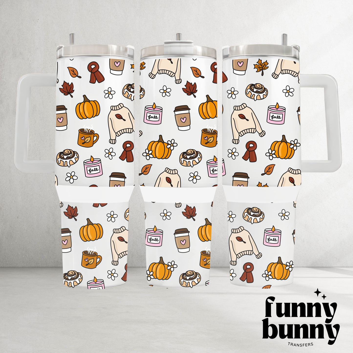 Cozy Fall Girl 2.0  - 40oz UVDTF Tumbler Wrap