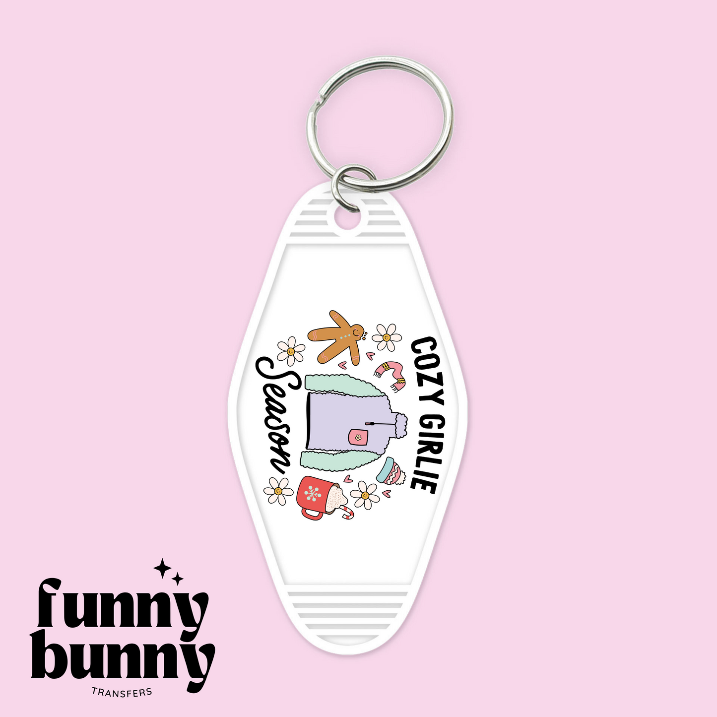 Cozy Girly Season - Motel Keychain