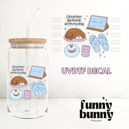 Cozy Puppy Cuties - UVDTF Decal