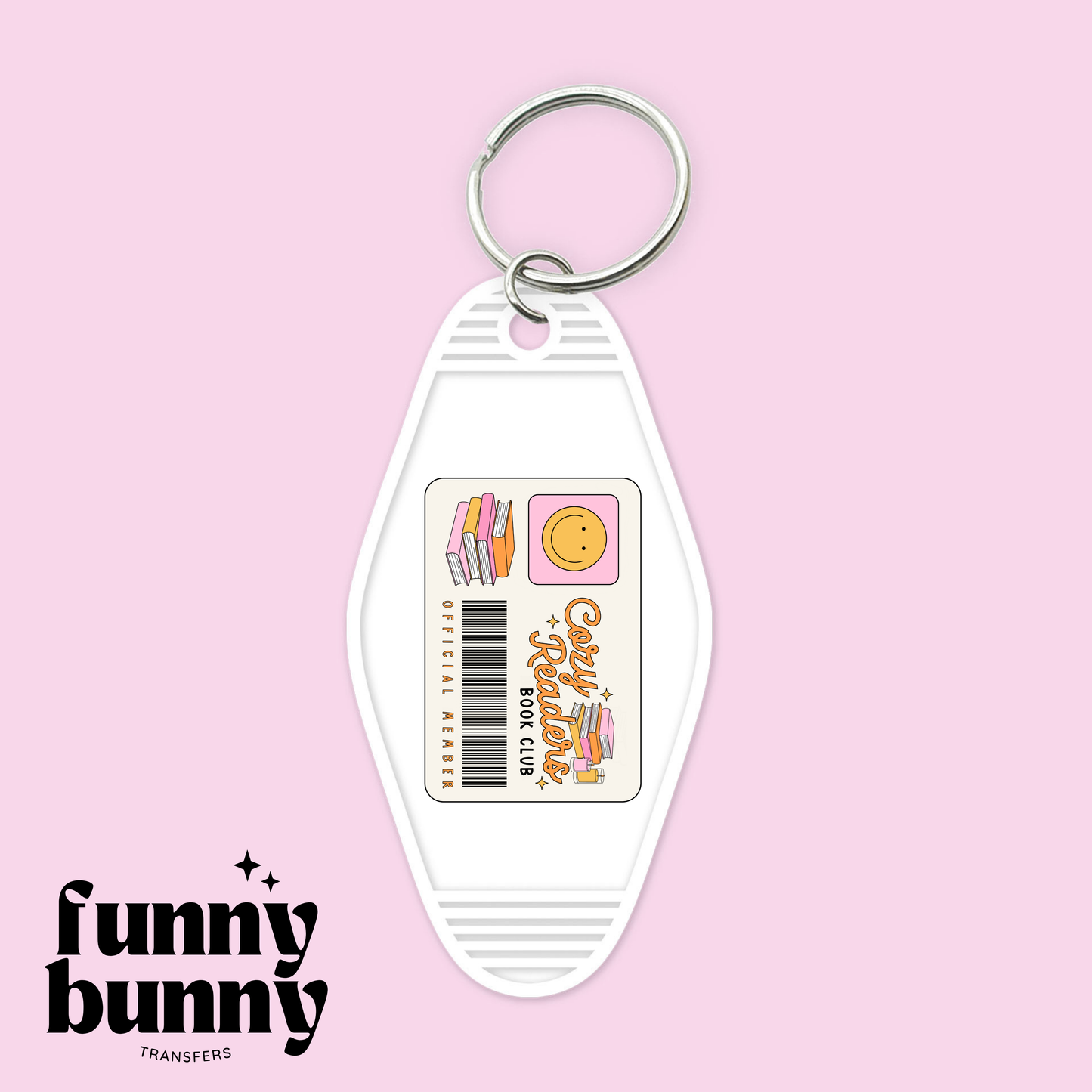 Cozy Reader Official Member - Motel Keychain