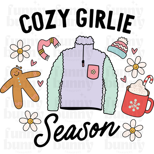 Cozy Girlie Season  - Sublimation Transfer
