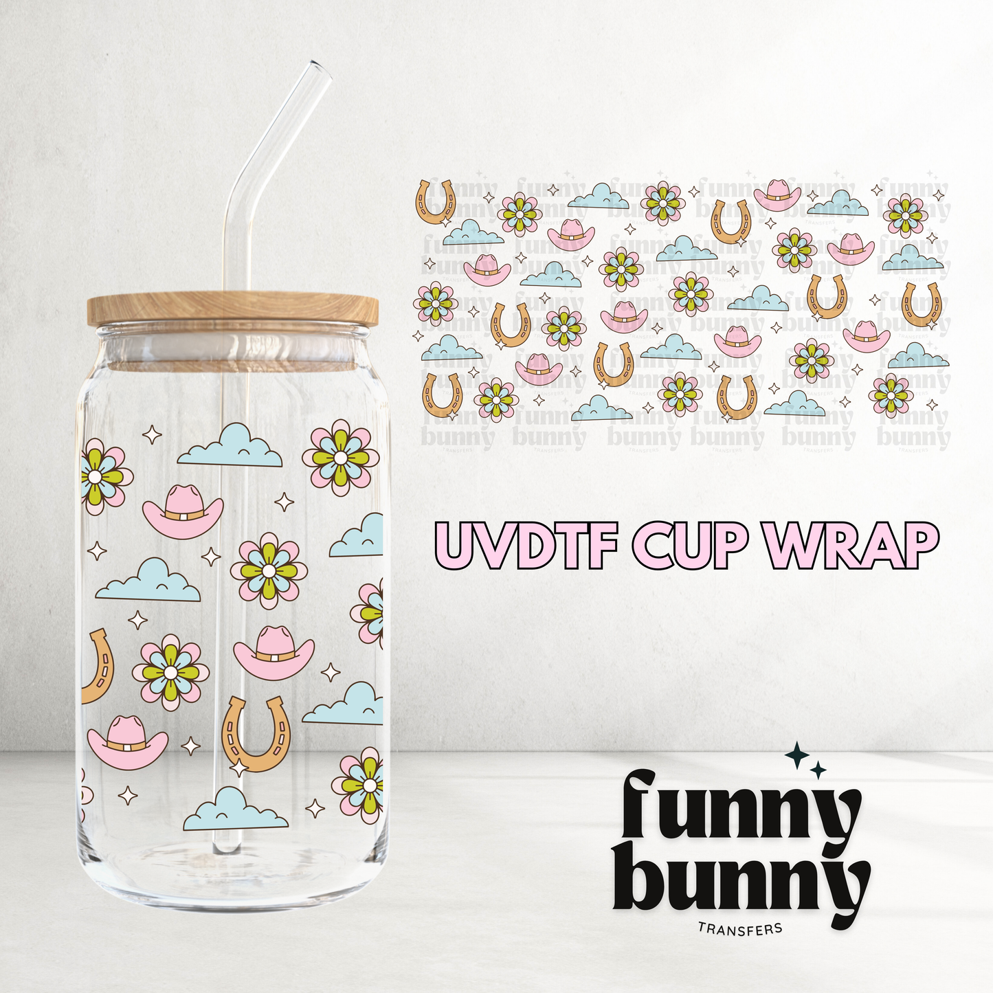 Create Your Own Luck - 16oz UVDTF Cup Wrap