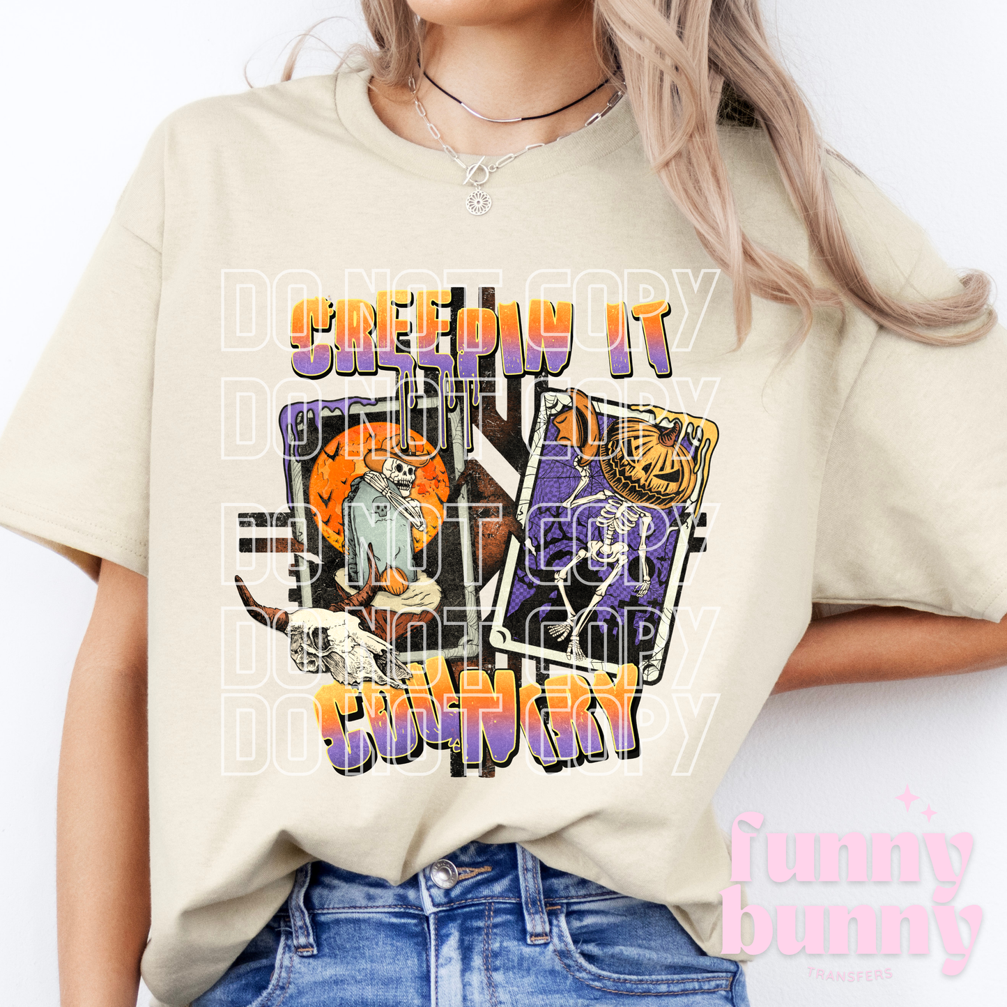 Creepin It Country - DTF Transfer