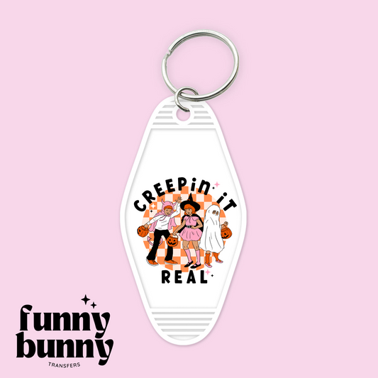 Creeping It Real - Motel Keychain