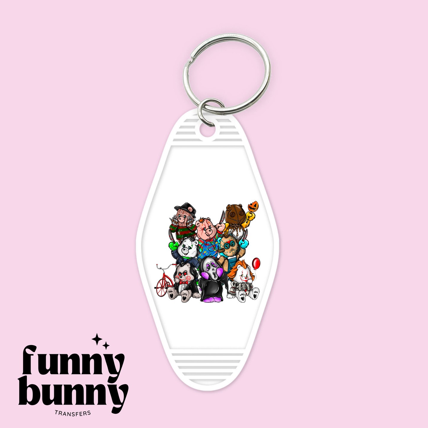 Creepy Bears - Motel Keychain