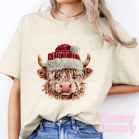 Crochet Mooody Xmas - DTF Transfer