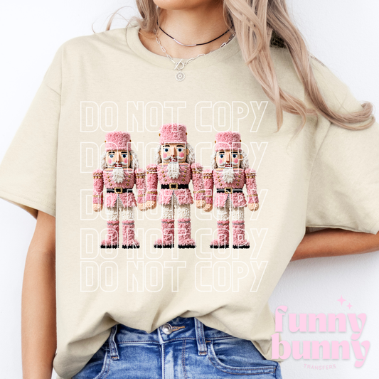 Crochet Nutcracker - DTF Transfer