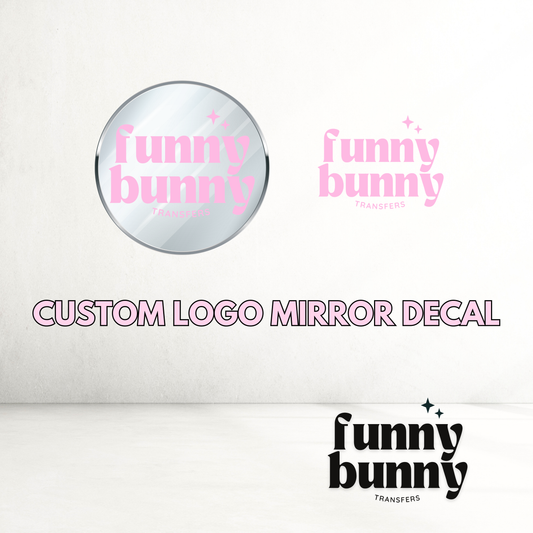 Custom Logo - UVDTF Mirror Decal