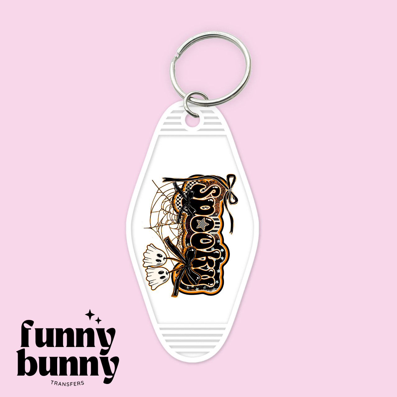 Dark Spooky Ghosties - Motel Keychain