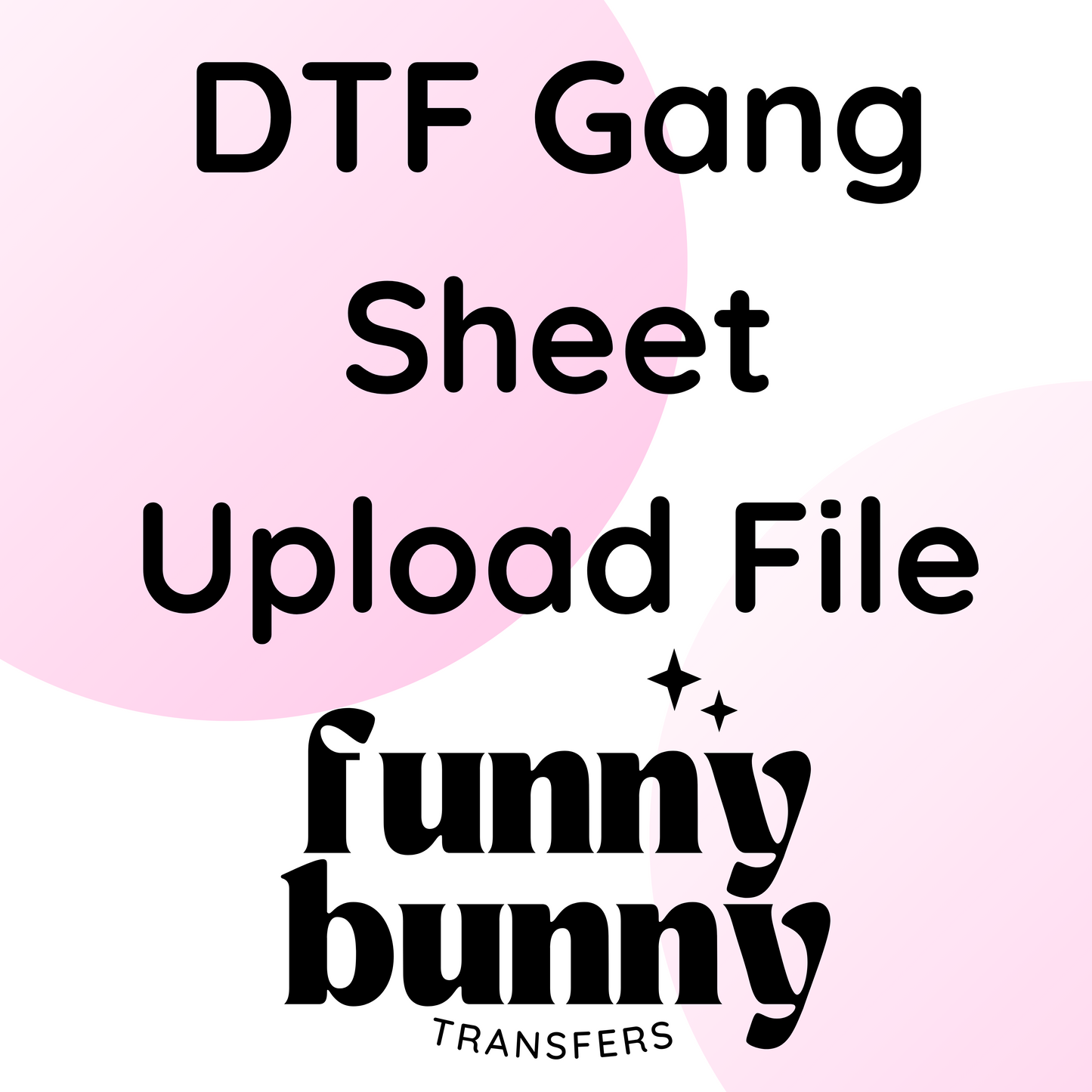 Custom DTF Gang Sheet - Upload Your Own File