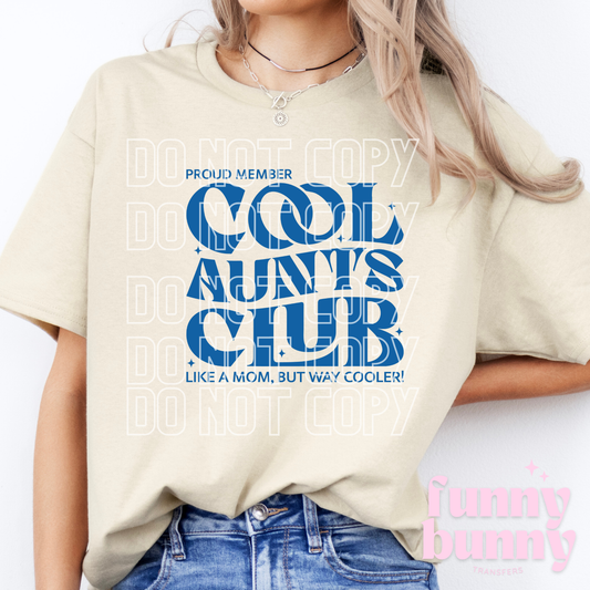 Cool Aunts Club - DTF Transfer