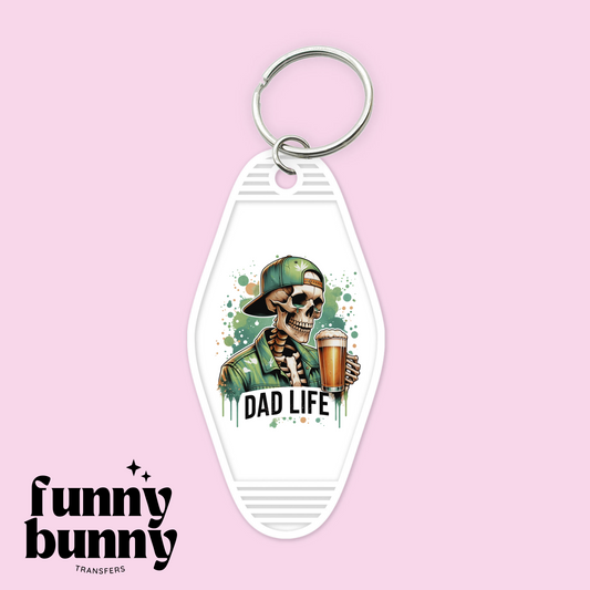 Dad Life - Motel Keychain