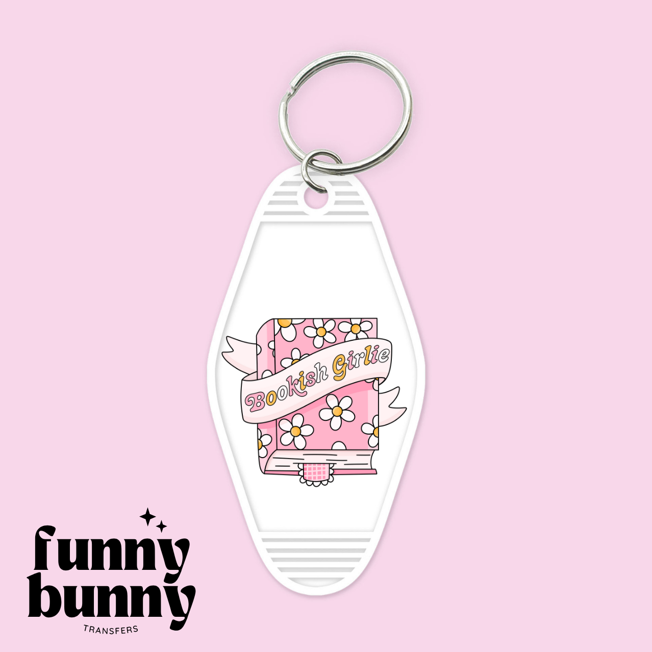 Daisy Bookish Girlie - Motel Keychain