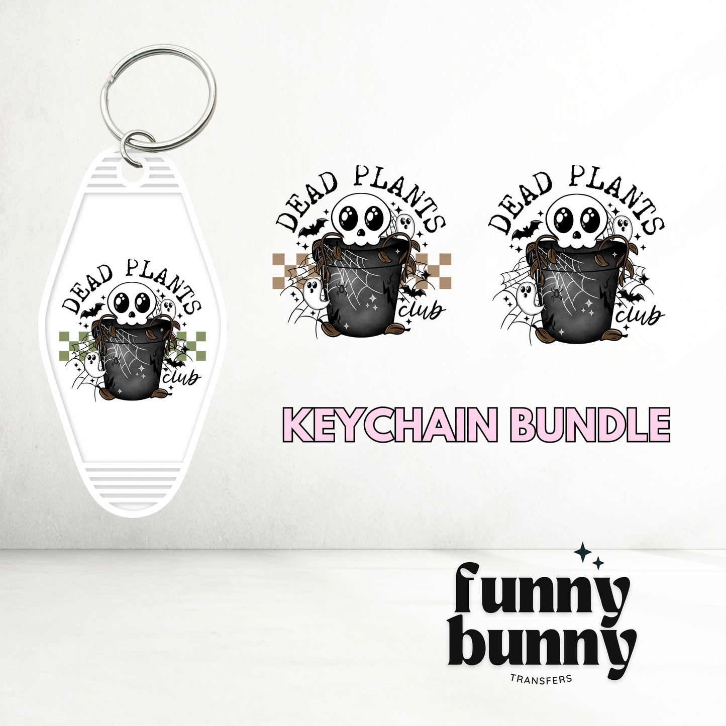 Dead Plants - Motel Keychain Bundle