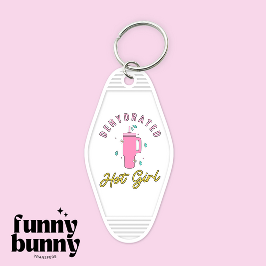 Dehydrated Hot Girl  - Motel Keychain