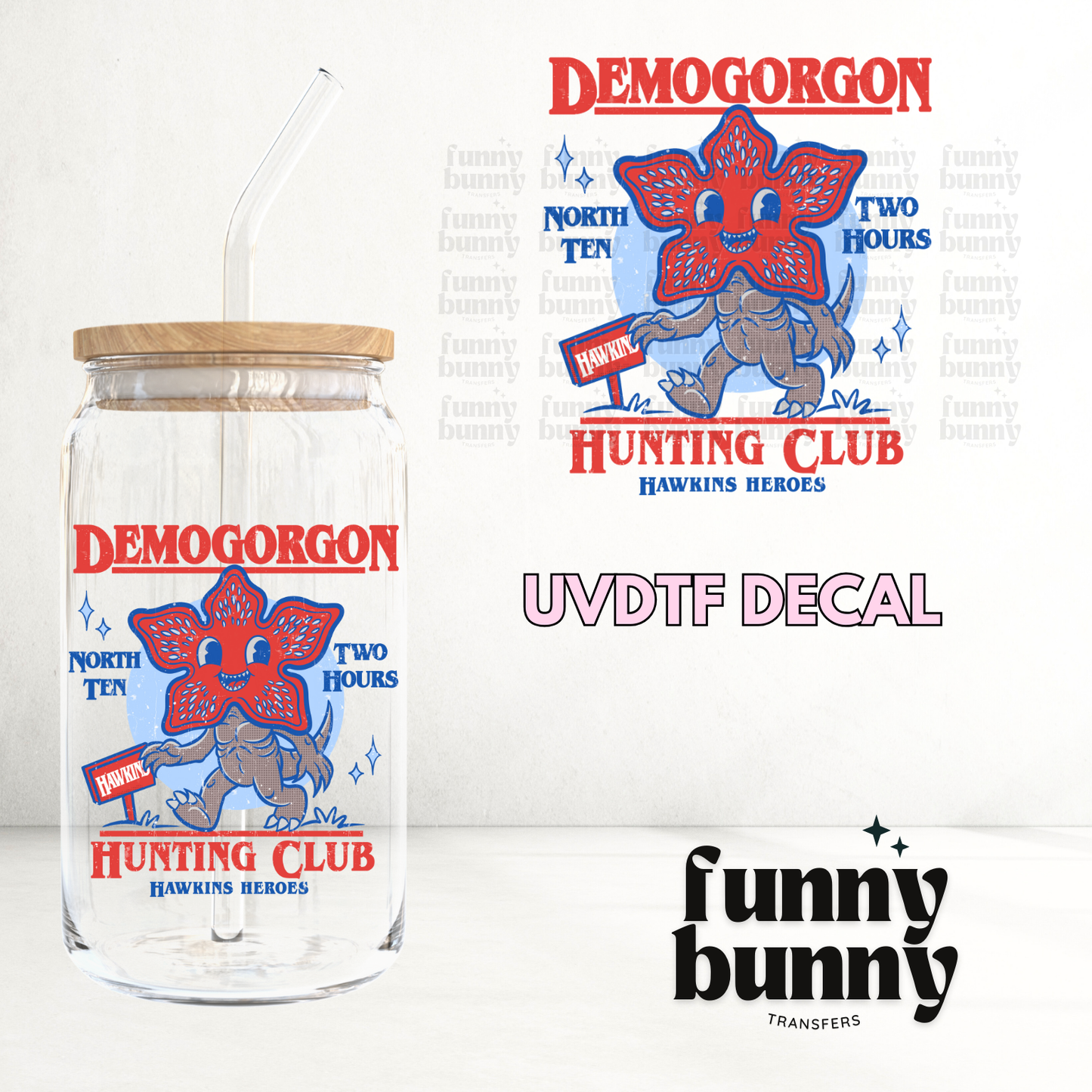 Demogorgon - UVDTF Decal