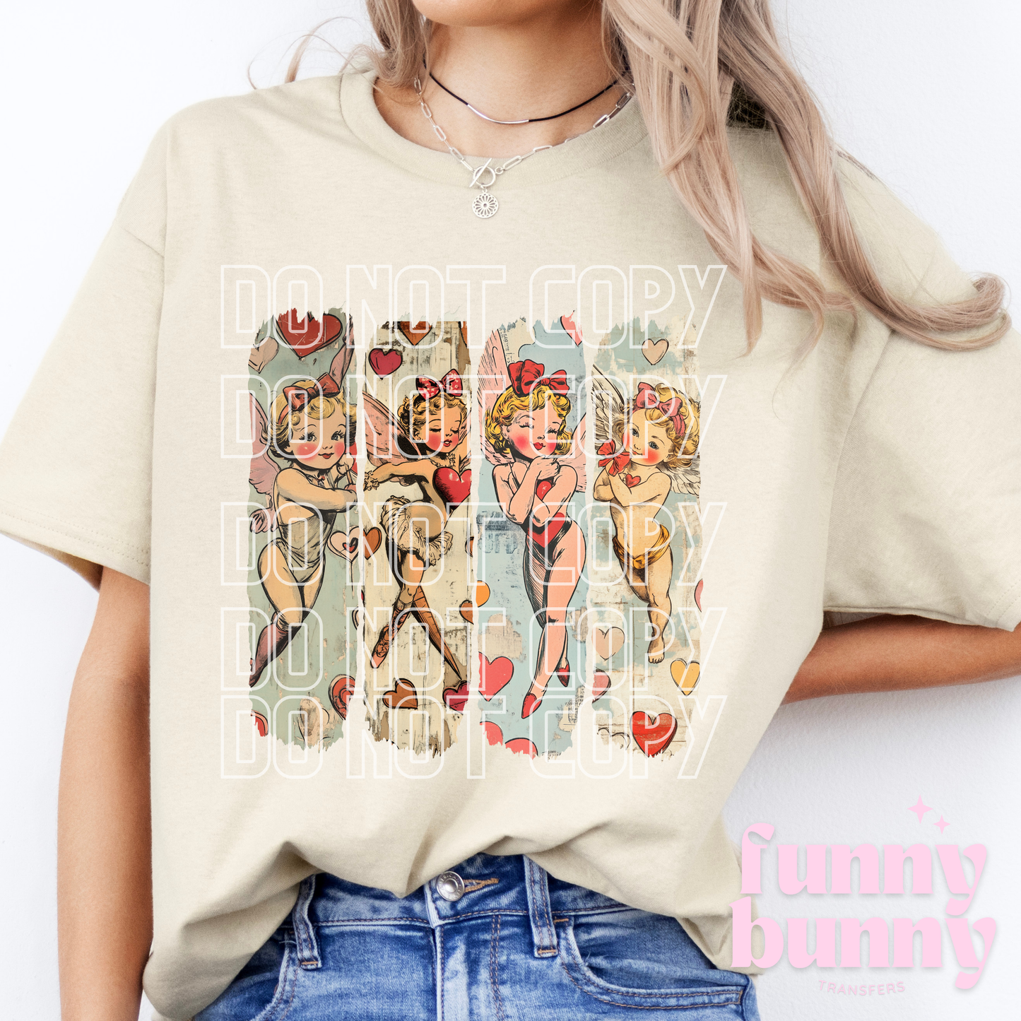 Demure Coquette Cupid - DTF Transfer