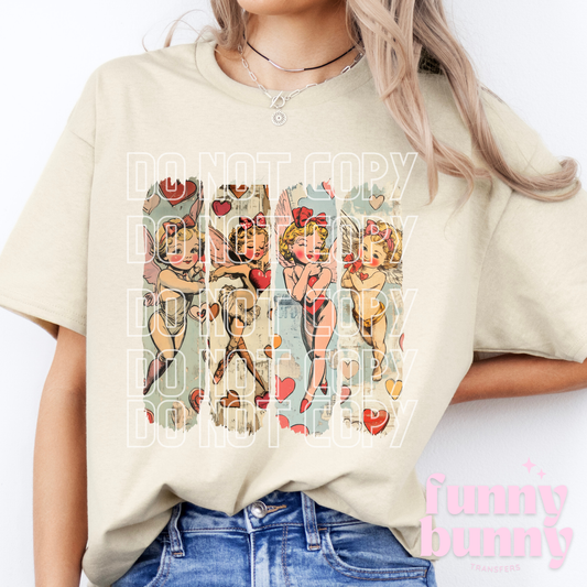 Demure Coquette Cupid - DTF Transfer
