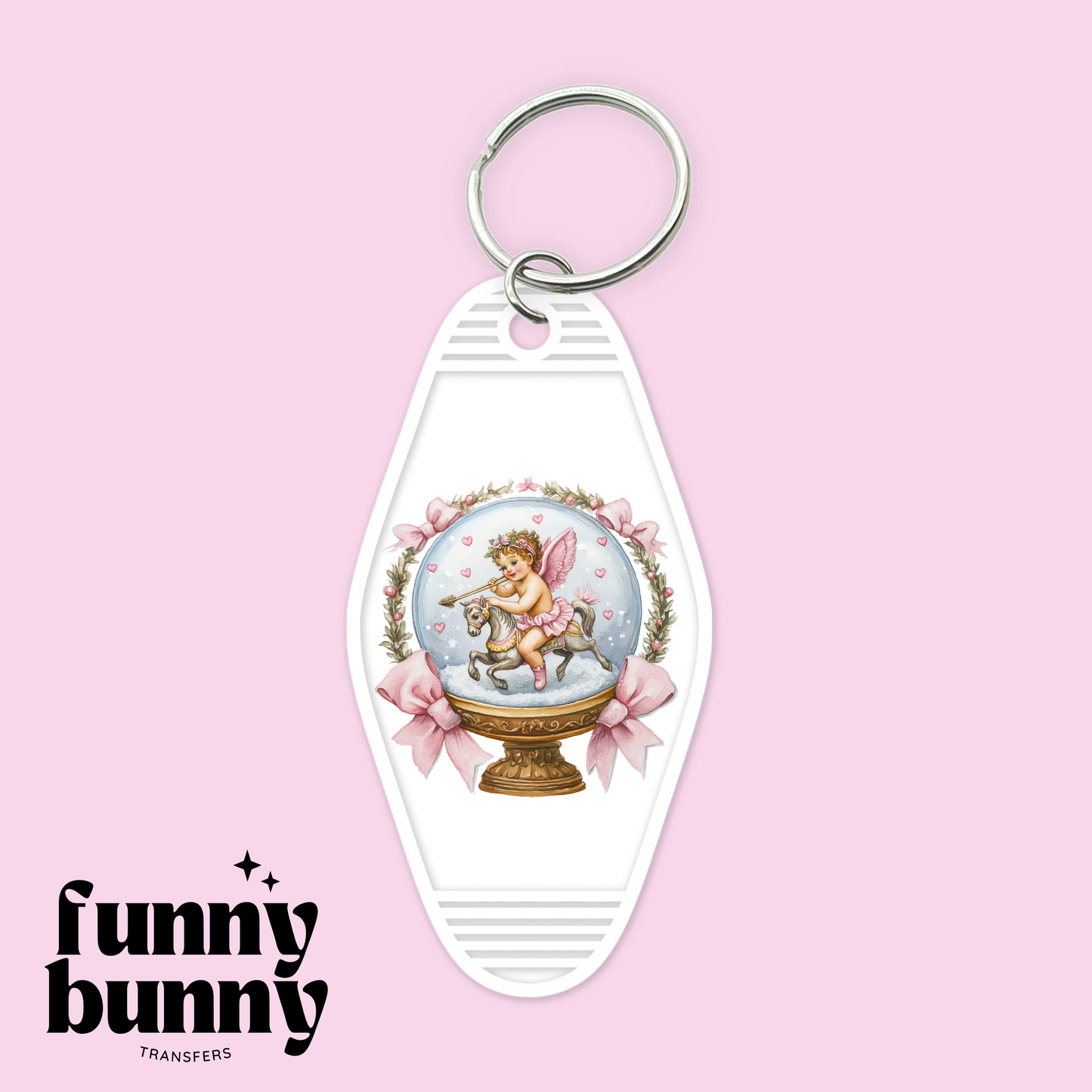 Demure Cupid - Motel Keychain