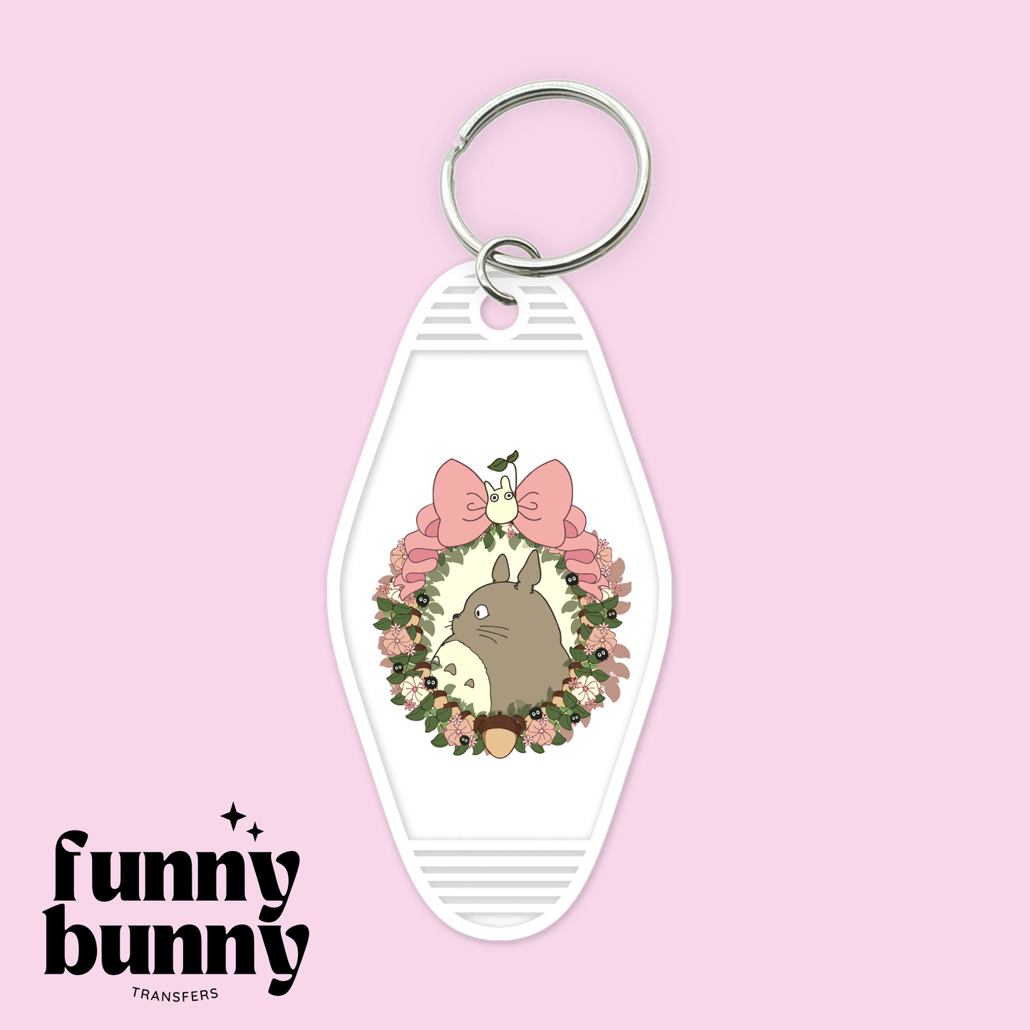 Demure Forest Spirit - Motel Keychain