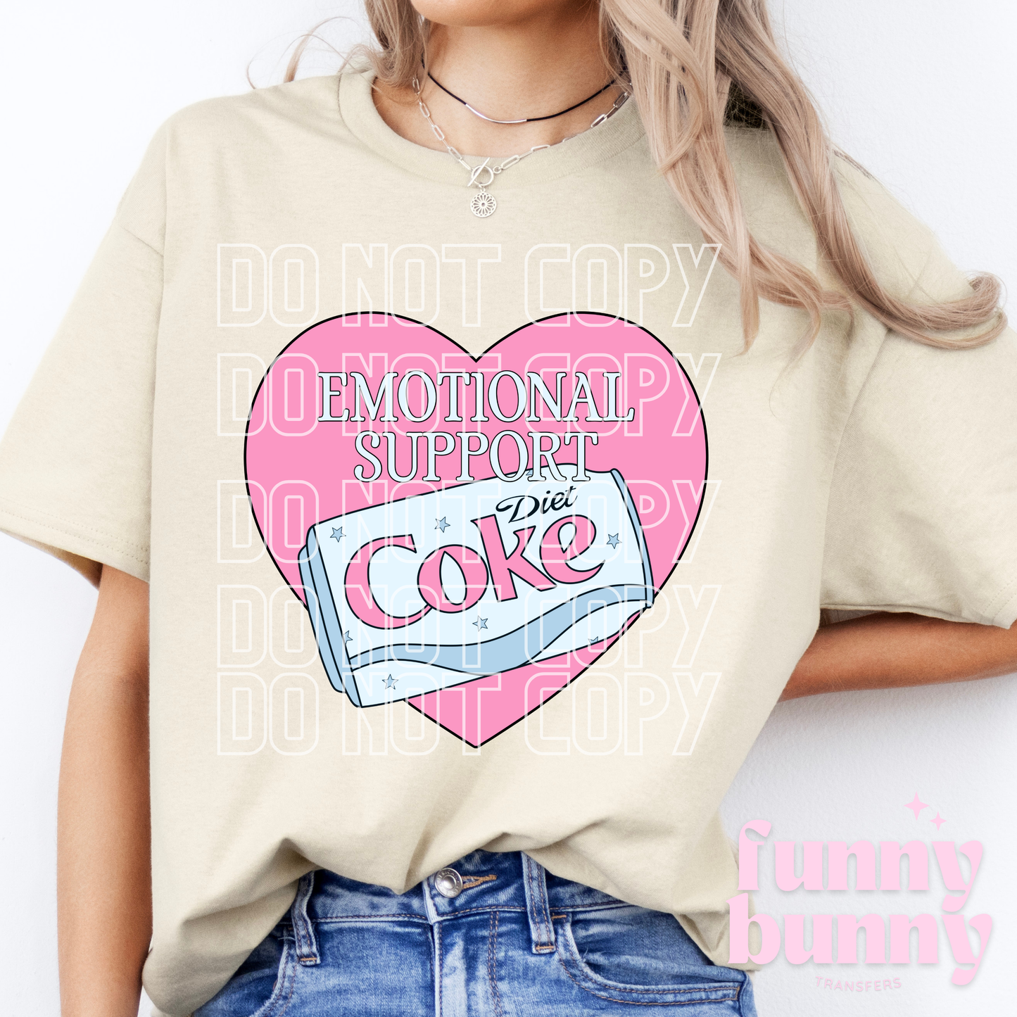 Diet Coke Heart - DTF Transfer