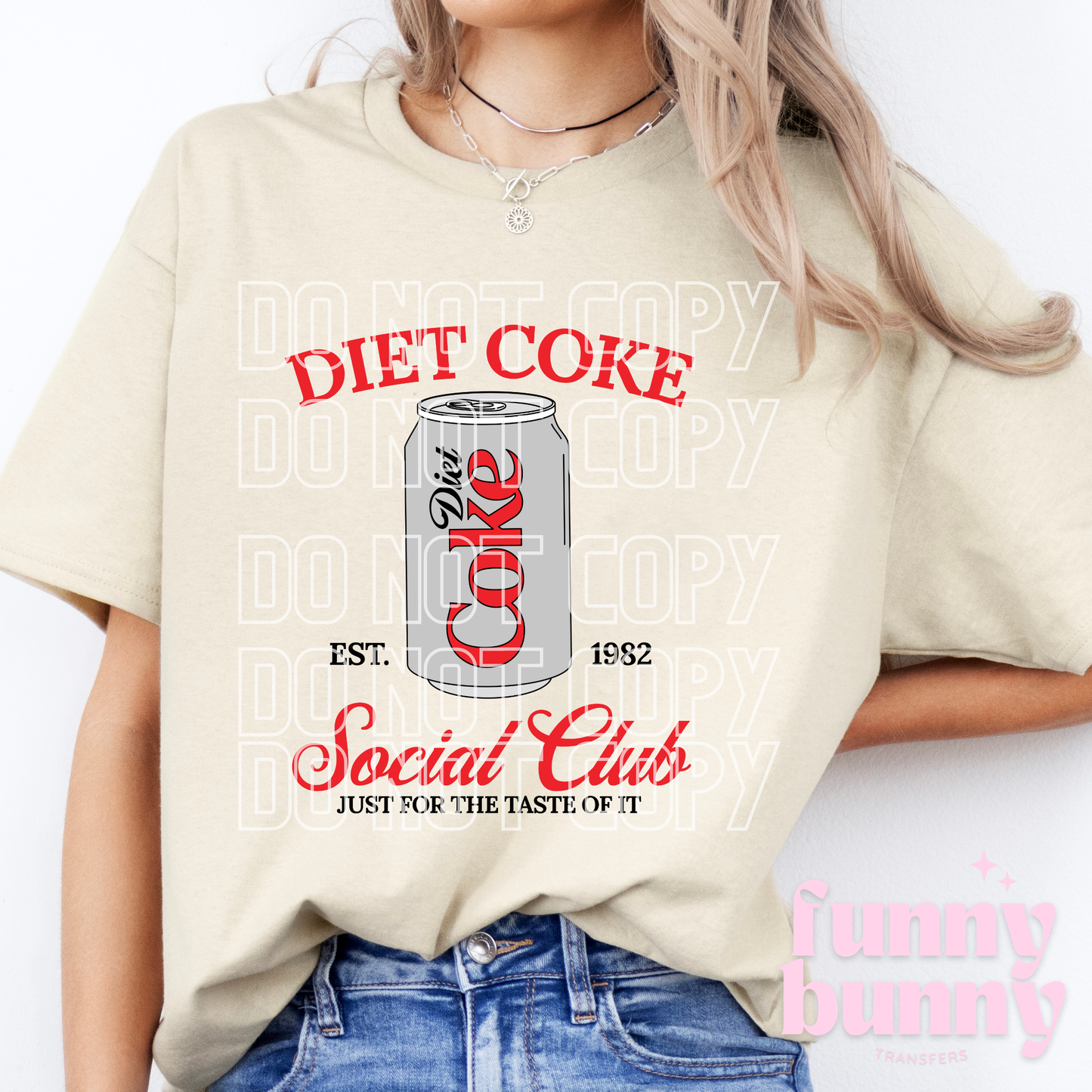 Diet Coke Social Club - DTF Transfer