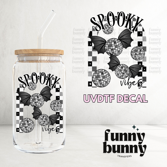 Disco Spooky Vibes - UVDTF Decal