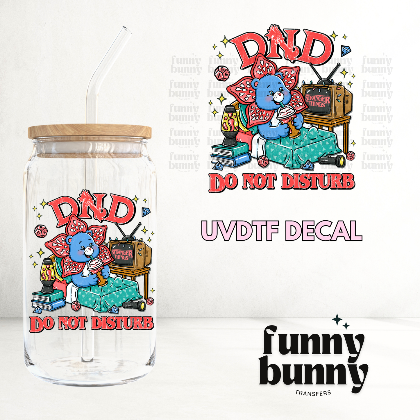 Do Not Disturb - UVDTF Decal
