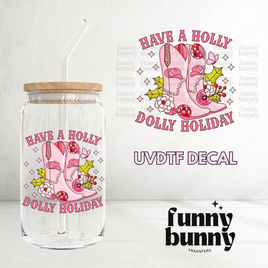 Dolly Holiday - UVDTF Decal