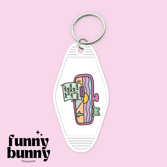 Froggy Car Mirror - Motel Keychain